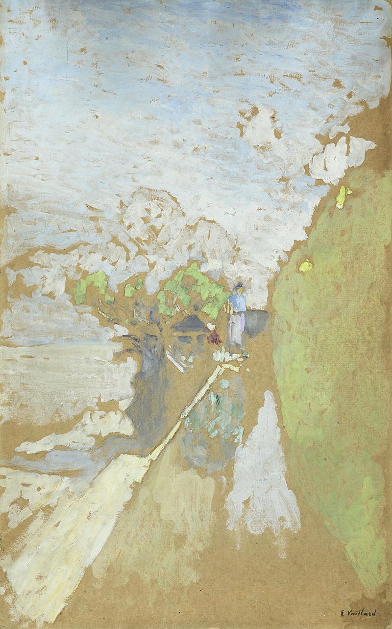 Édouard Vuillard - Sentier au bord de la mer à Vasouy