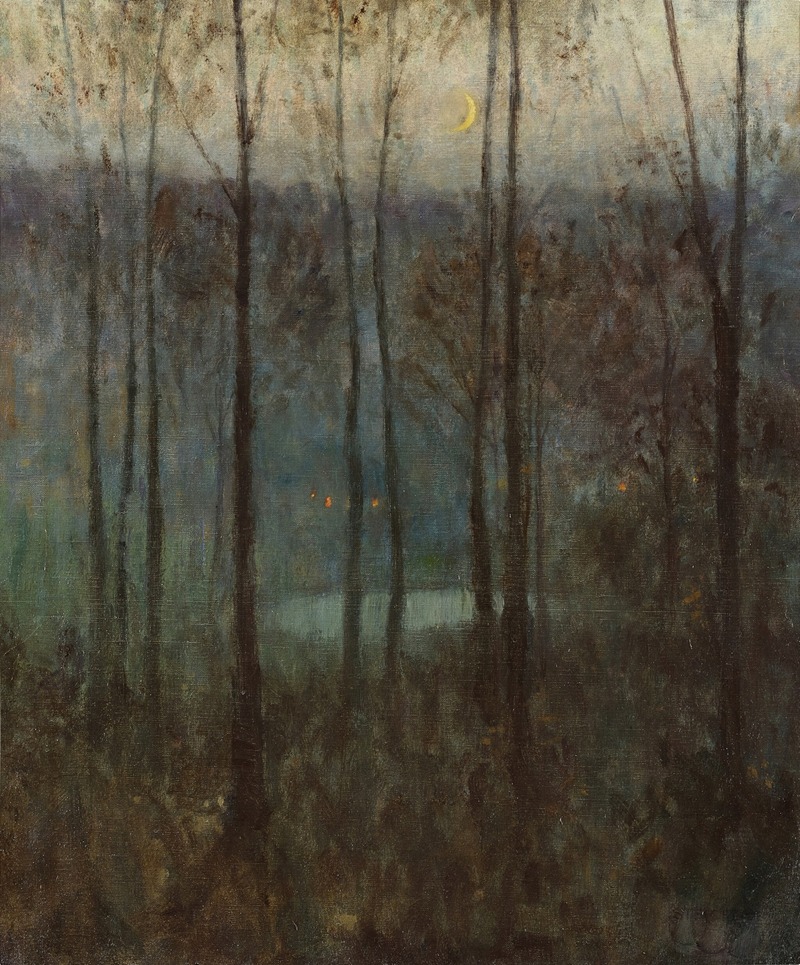 Edward Jean Steichen - Nocturne, Trees