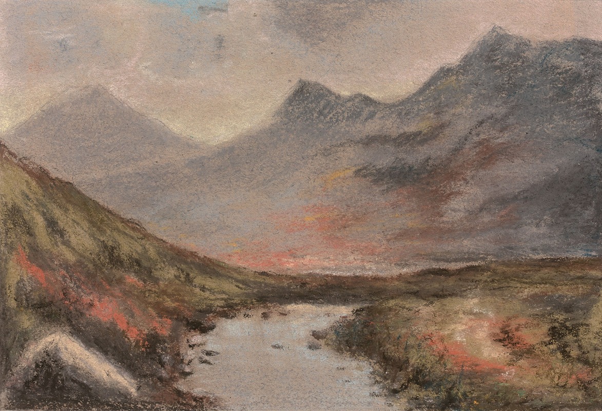 Elisabeth Louise Vigée Le Brun - Paysage montagneux