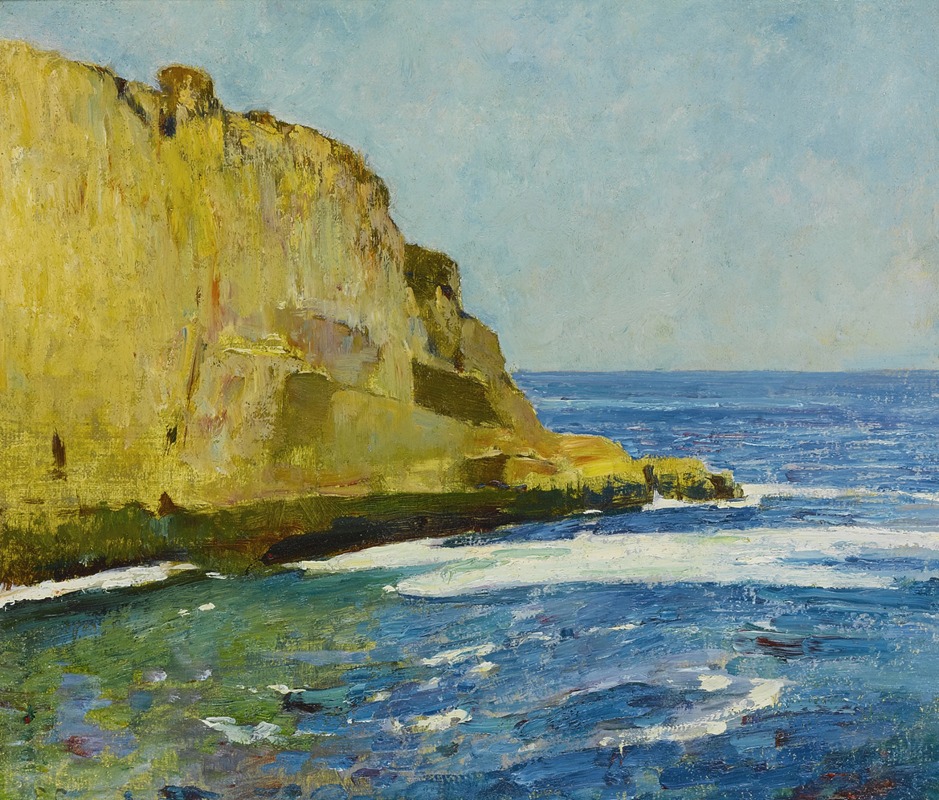 Emil Carlsen - Bald Head Cliff, York, Maine