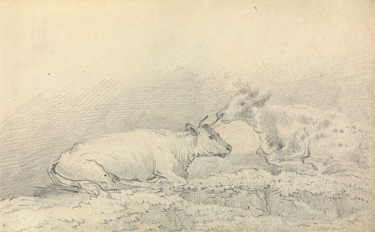 Thomas Bradshaw - Two Cows Resting