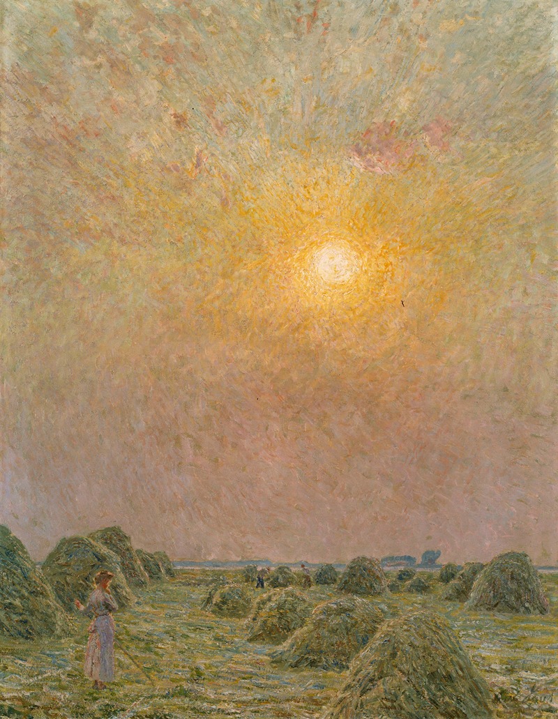 Emile Claus - Sunset