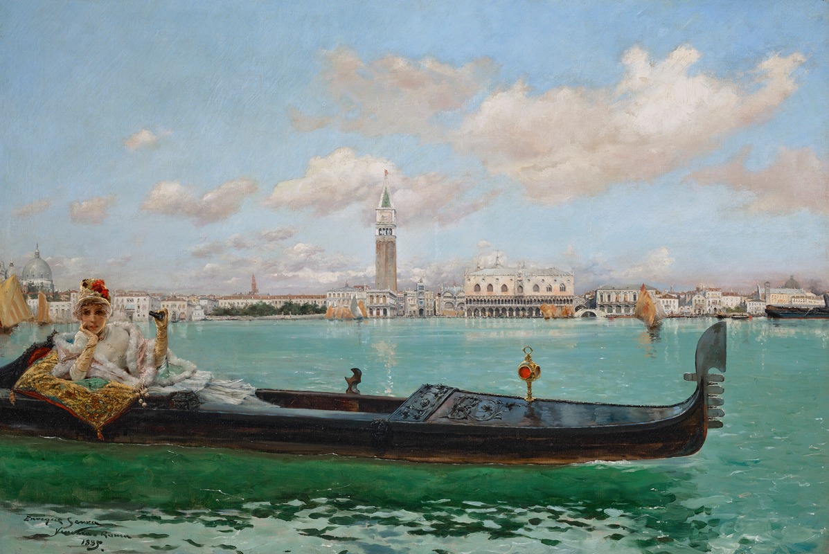 Enrique Serra Auqué - An observer on the Venetian Lagoon