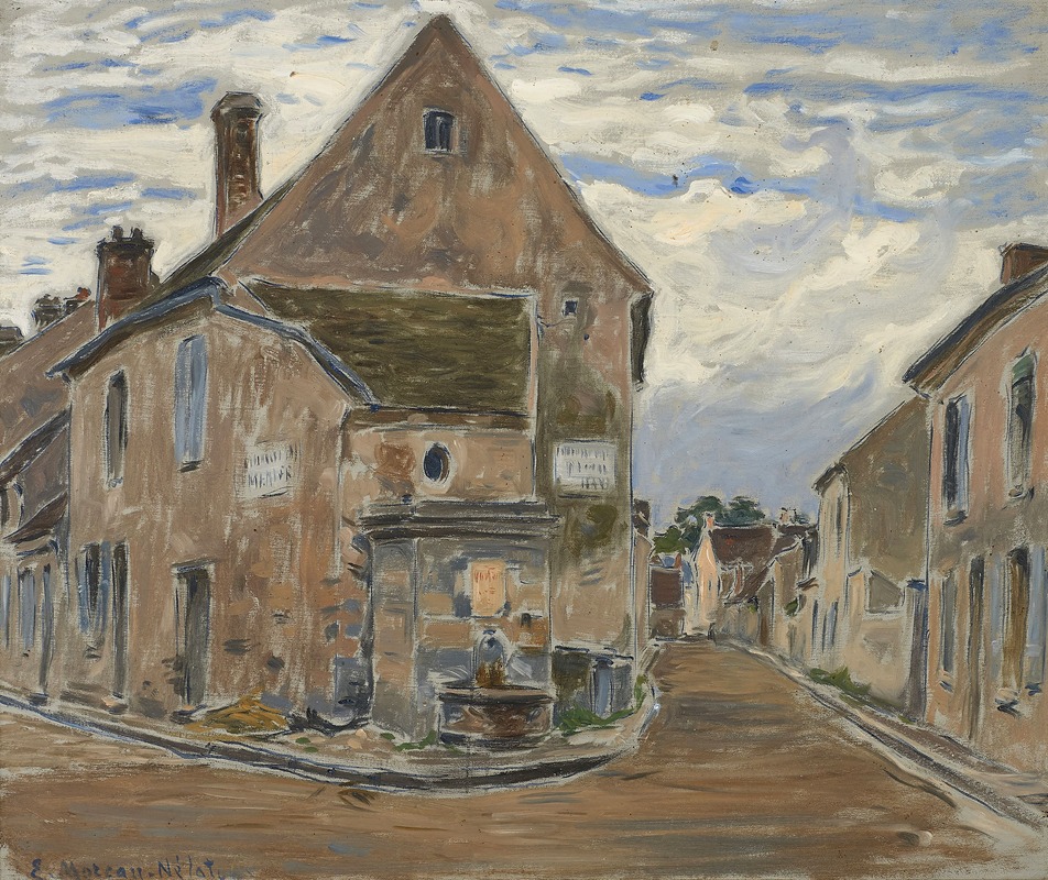 Etienne Moreau-Nélaton - La fontaine de la rue des Ribauds à Fère-en-Tardenois, Aisne