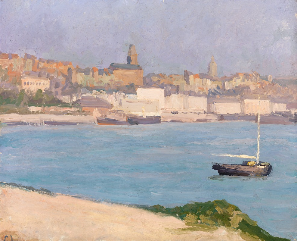 Eugène Emmanuel Lemercier - The Port of Boulogne