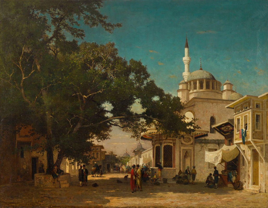 Fabius Brest - The Fountain of Sultan Abdül Hamid I, Constantinople