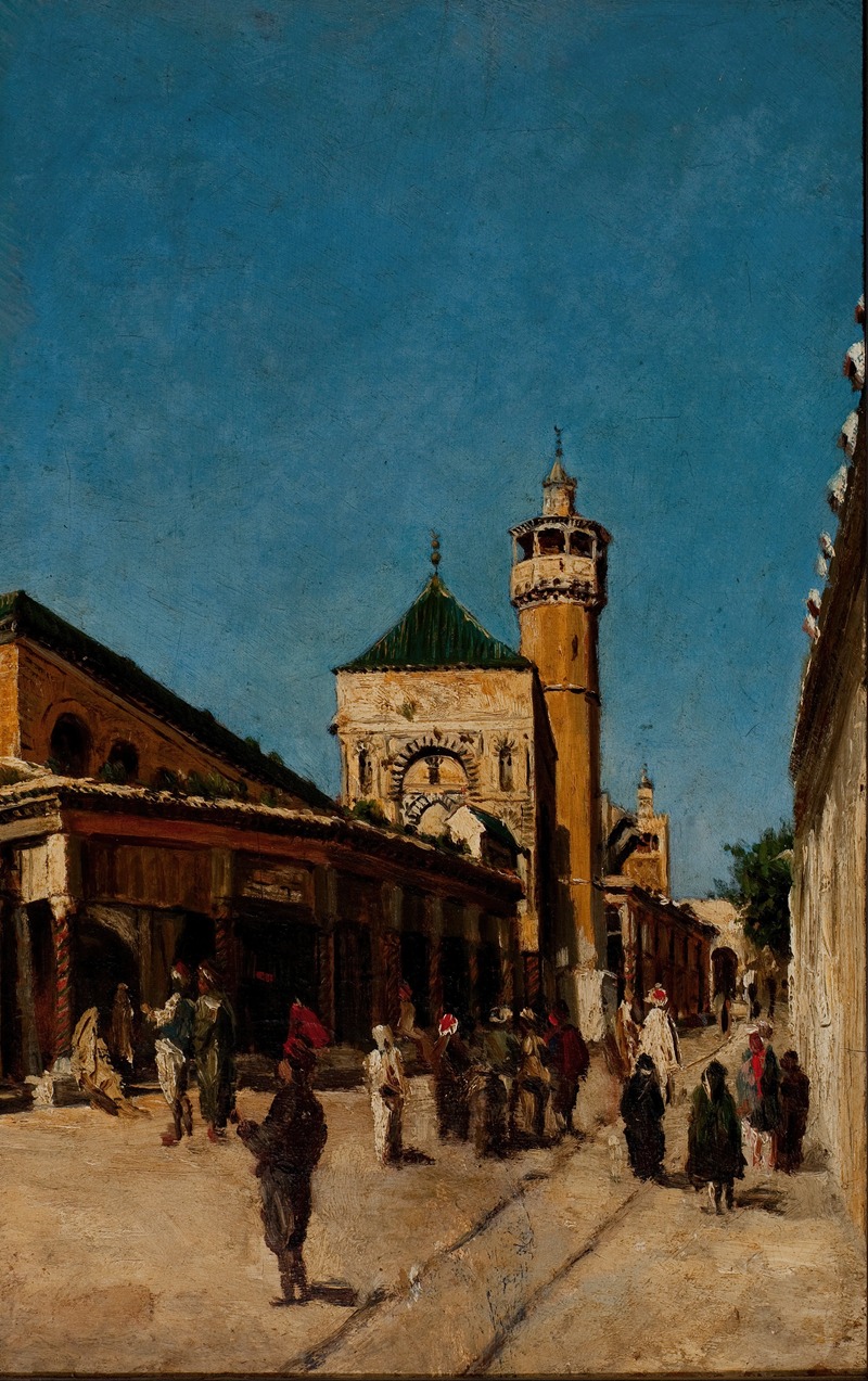 Georg Grimm - Street in Tunis