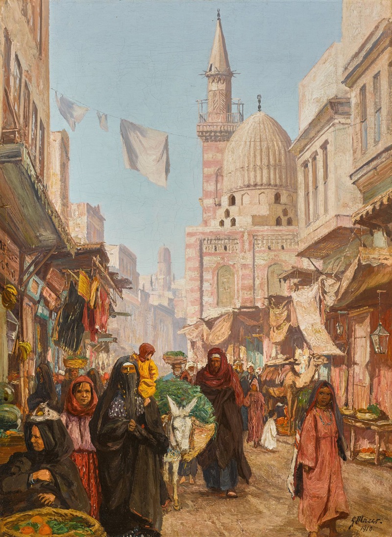 Georg Macco - Khan el-Khalili, Cairo