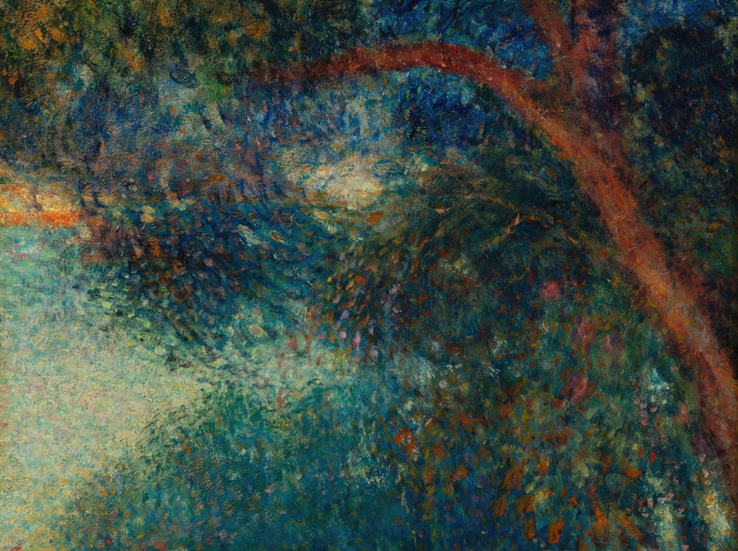 Georges Lemmen - Saule pleureur près d’une rivière
