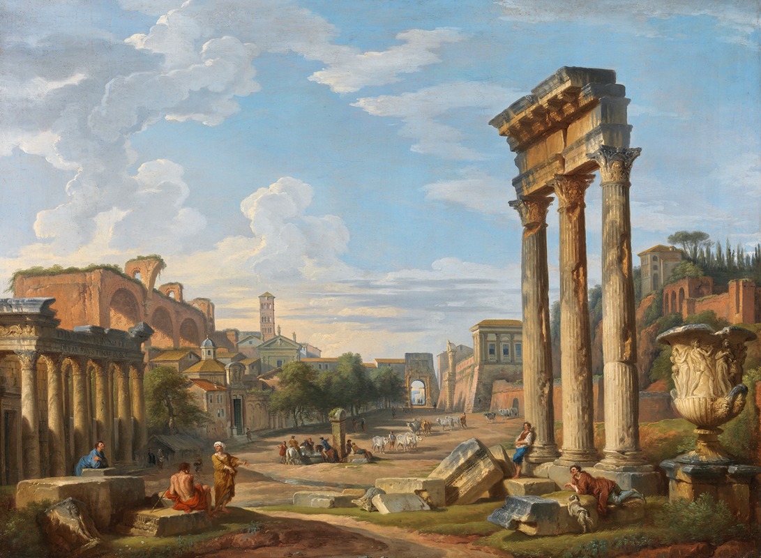 Giovanni Paolo Panini - The Roman Forum
