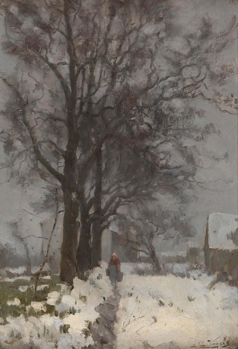 Guillaume Vogels - Snow-Covered Landscape