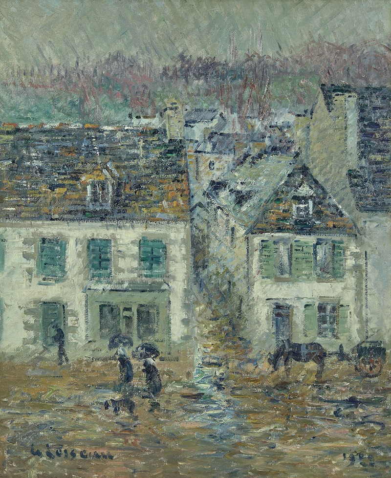 Gustave Loiseau - La pluie à Pont-Aven