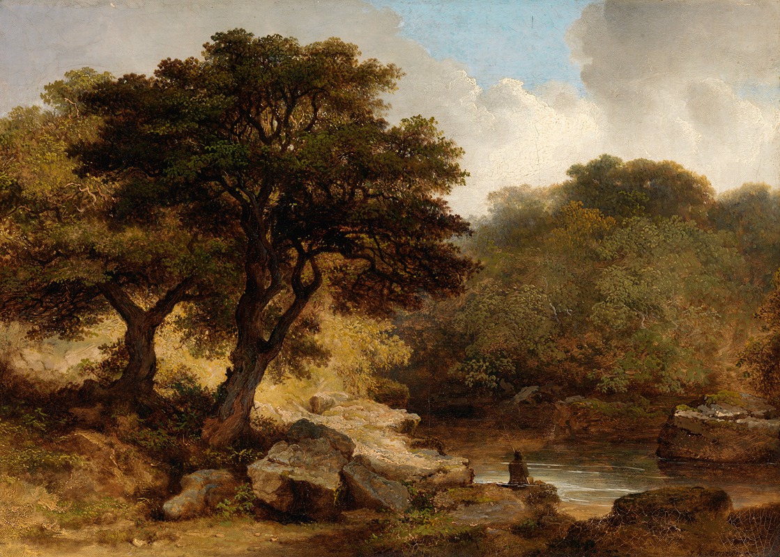 James Arthur O'Connor - A View of the Glen of the Dargle