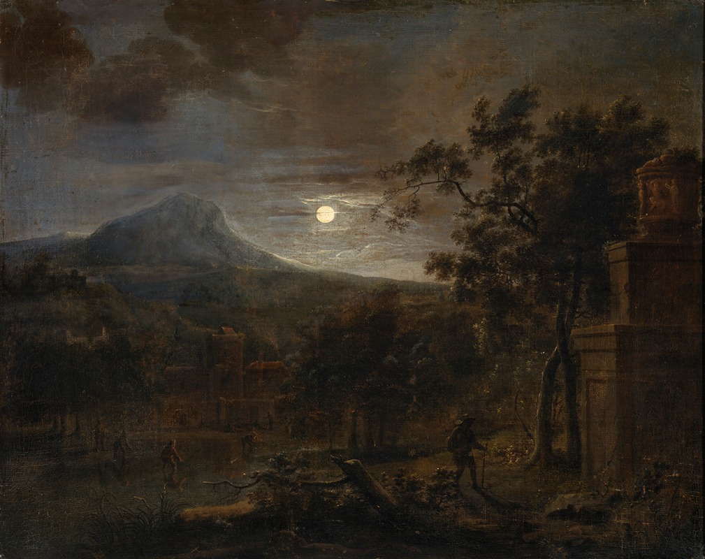 James Forrester - Night Scene with Poachers