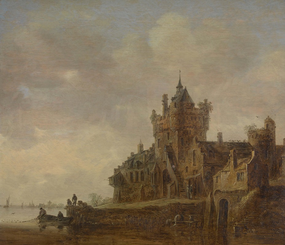 Jan van Goyen - Old Castle Gate in Nijmegen