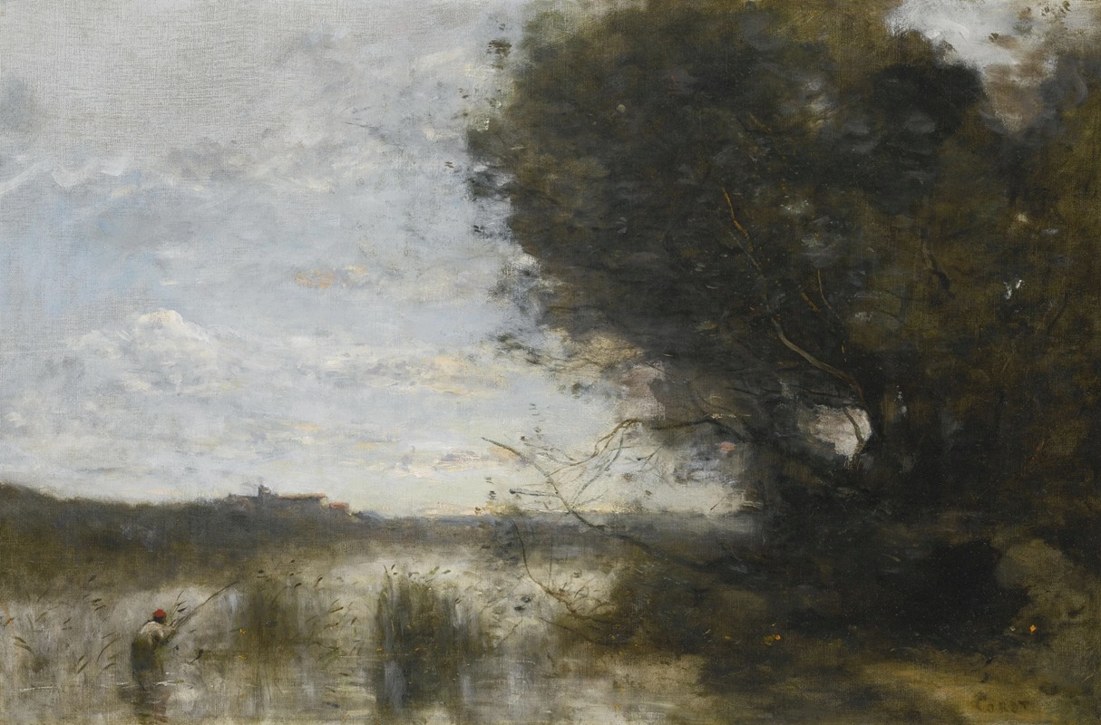 Jean-Baptiste-Camille Corot - En plein marais
