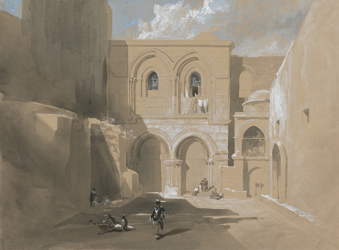 William James Müller - The Church of the Holy Sepulchre