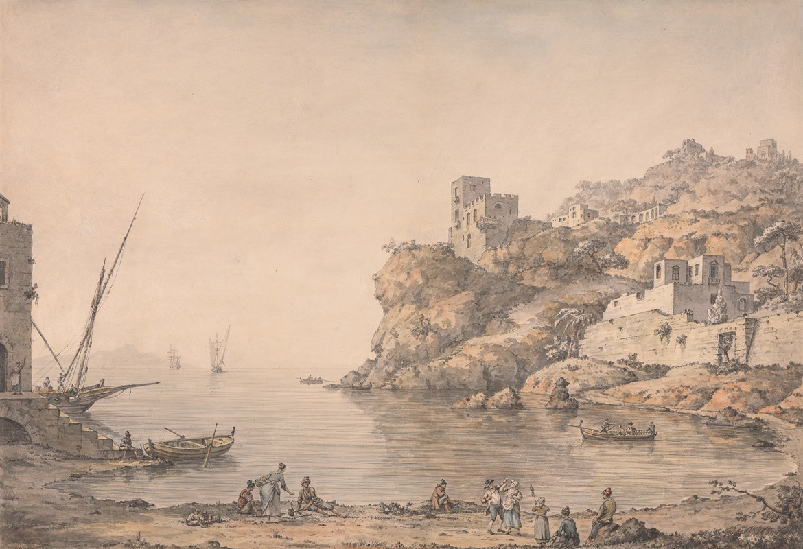 William Marlow - The Coast Near Naples
