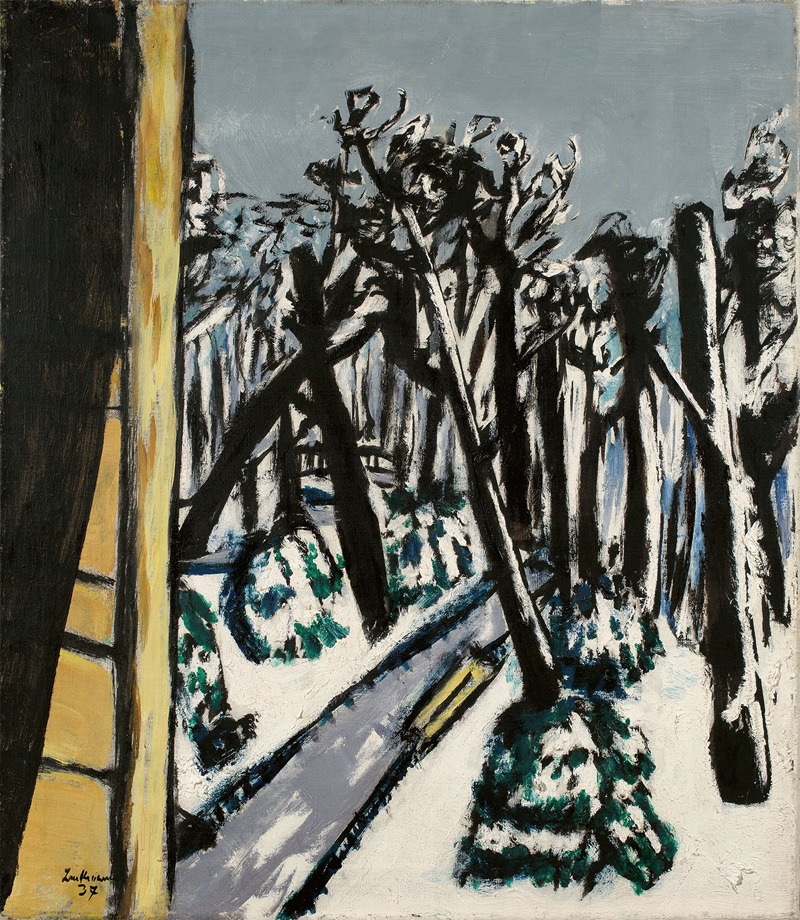 Max Beckmann - Tiergarten im Winter