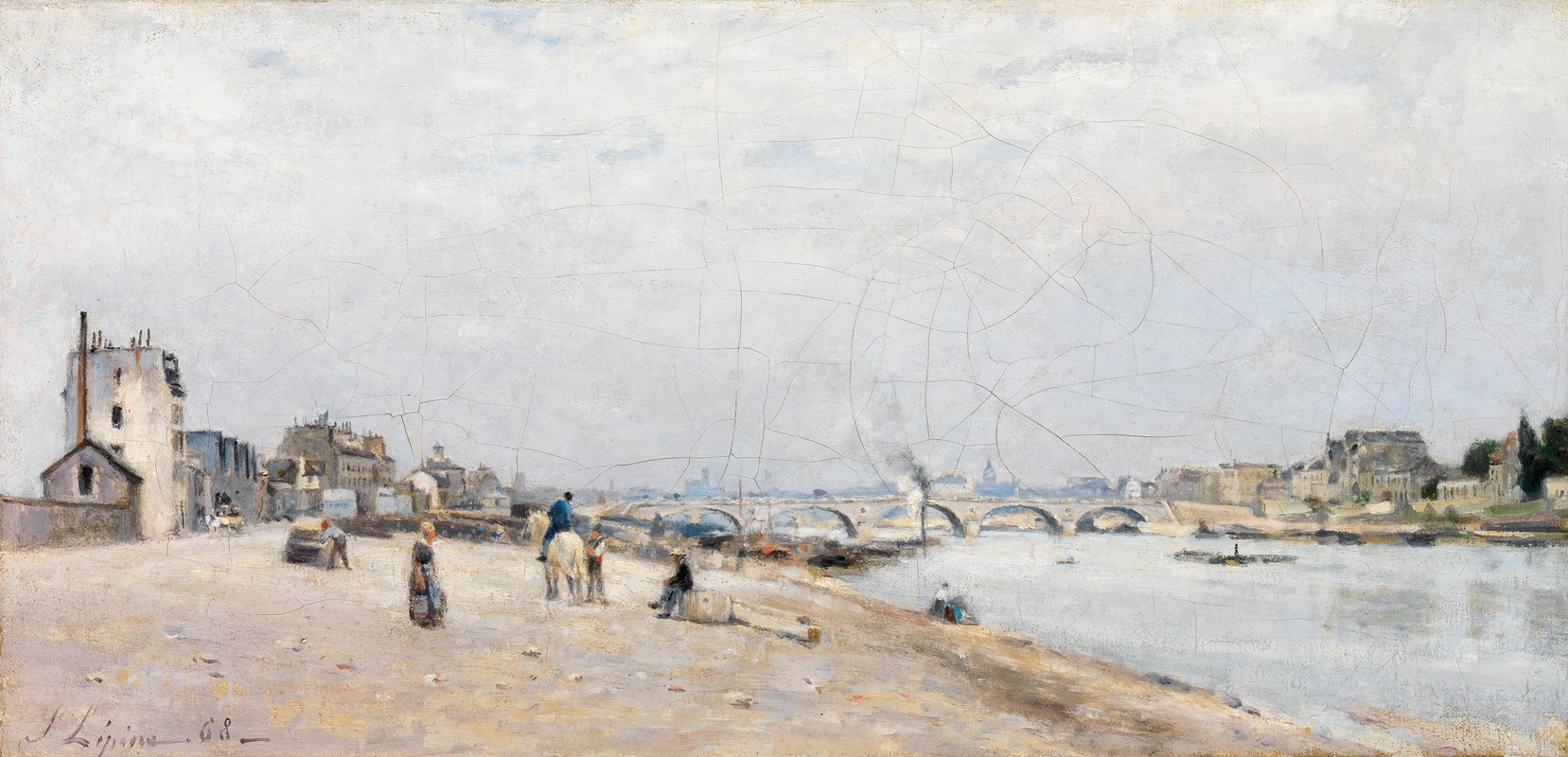Stanislas Lépine - The Seine à Bercy