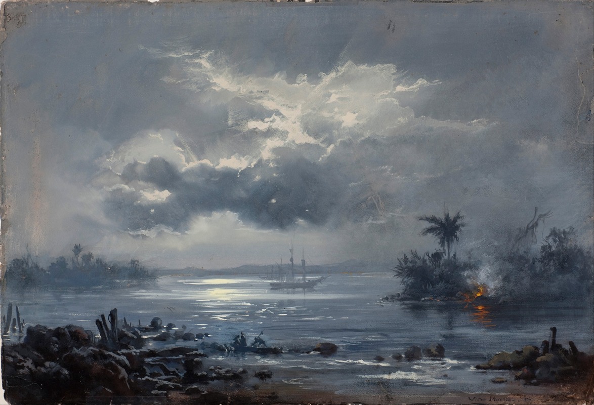 Victor Meirelles - Study for ‘Passage of Humaitá’