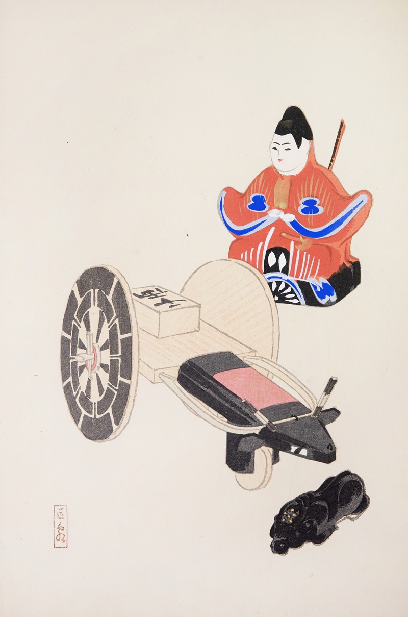 Kawasaki Kyosen - Kyosen’s Collected Illustrations of Japanese Toys Pl.003