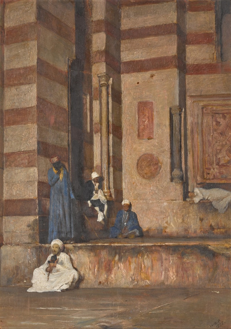 William Blake Richmond - ﻿Porch of Sultan Hassan