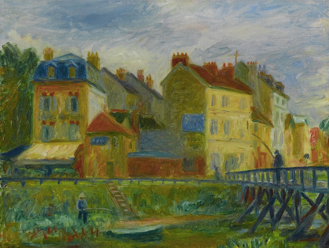 William James Glackens - Samois-sur-Seine