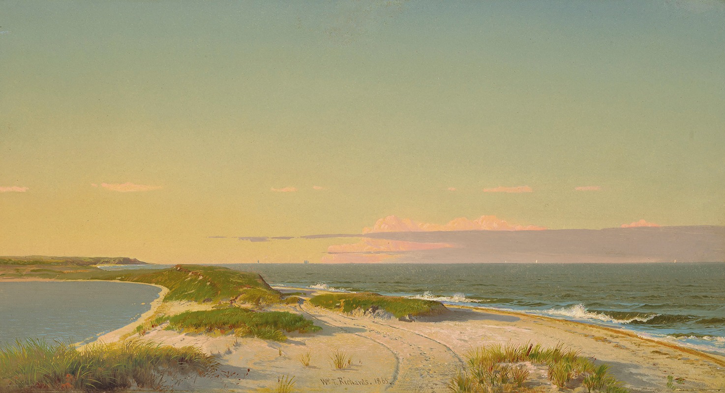 William Trost Richards - Nantucket Shore