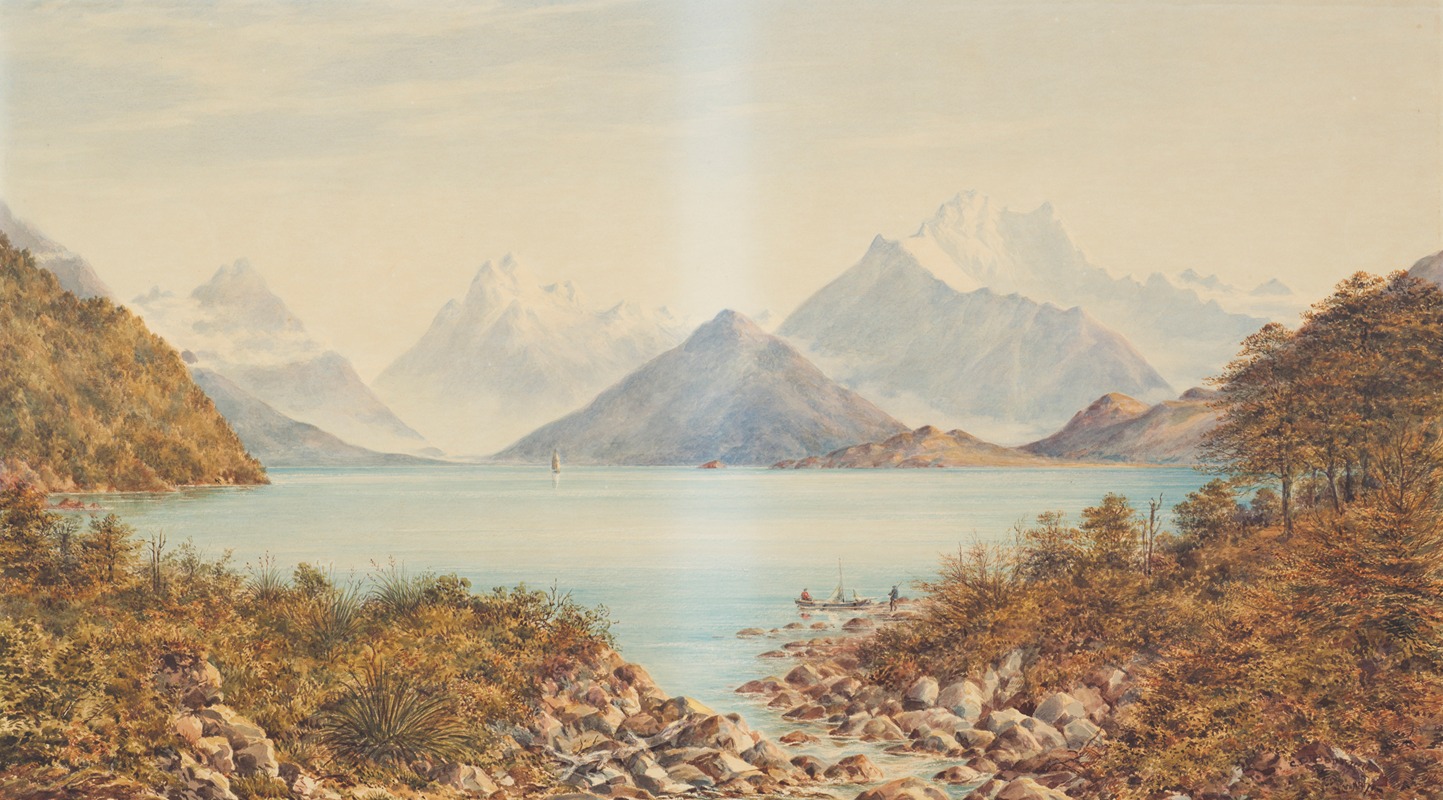Charles Decimus Barraud - Southern lake