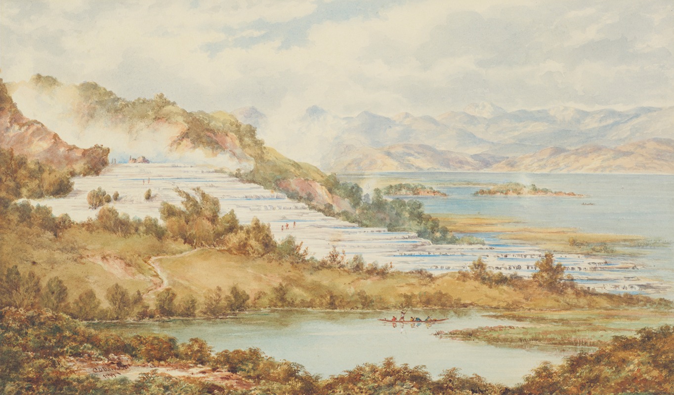 Charles Decimus Barraud - The White Terraces