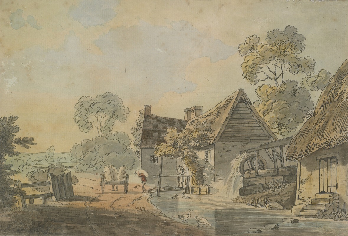 Charles Tompkins - Water mill