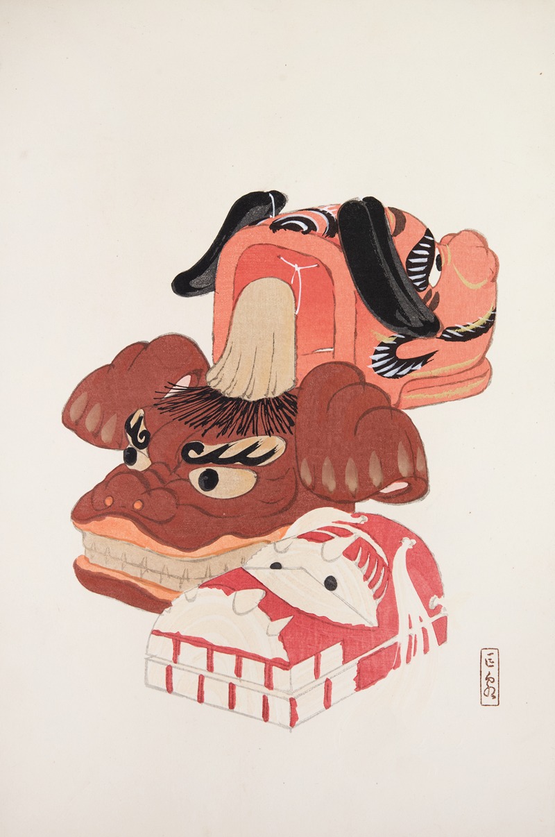 Kawasaki Kyosen - Kyosen’s Collected Illustrations of Japanese Toys Pl.018