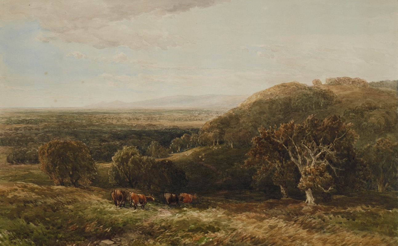 Edmund Morison Wimperis - Near Richmond, Yorkshire