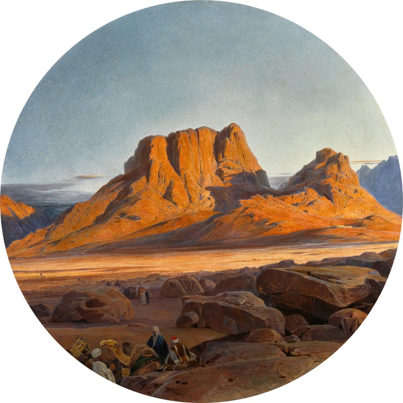 Edward Lear - Mount Sinai