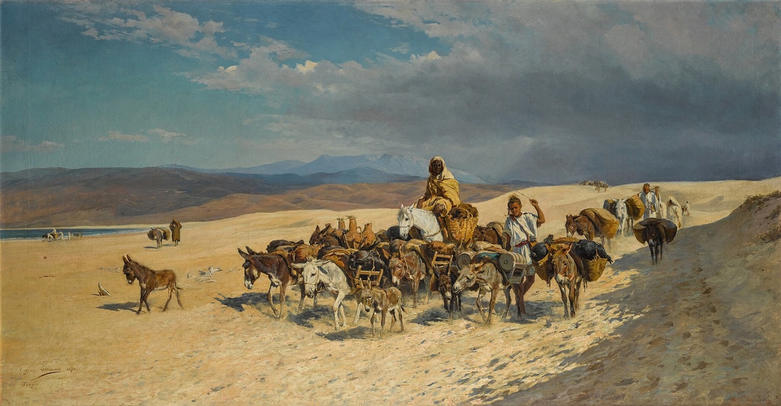 Eugène Girardet - The Water Carriers, Tangier