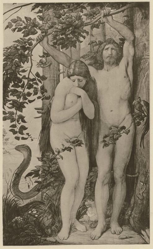 Eduard von Steinle - Adam und Eva