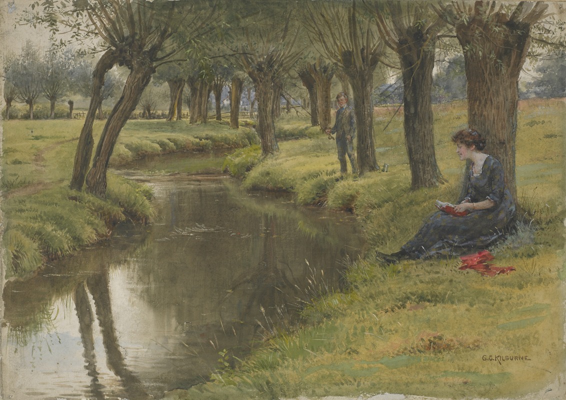 George Goodwin Kilburne - The river