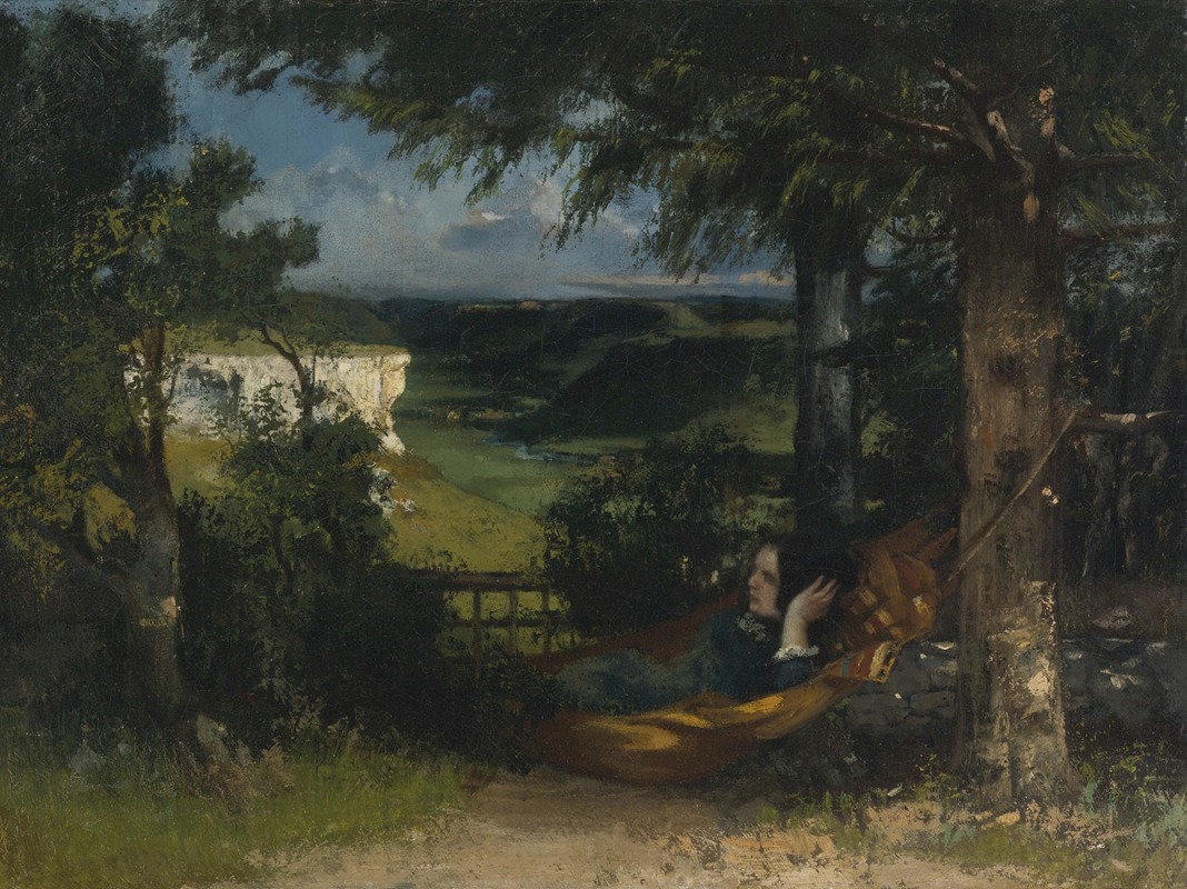 Gustave Courbet - Femme dans un hamac