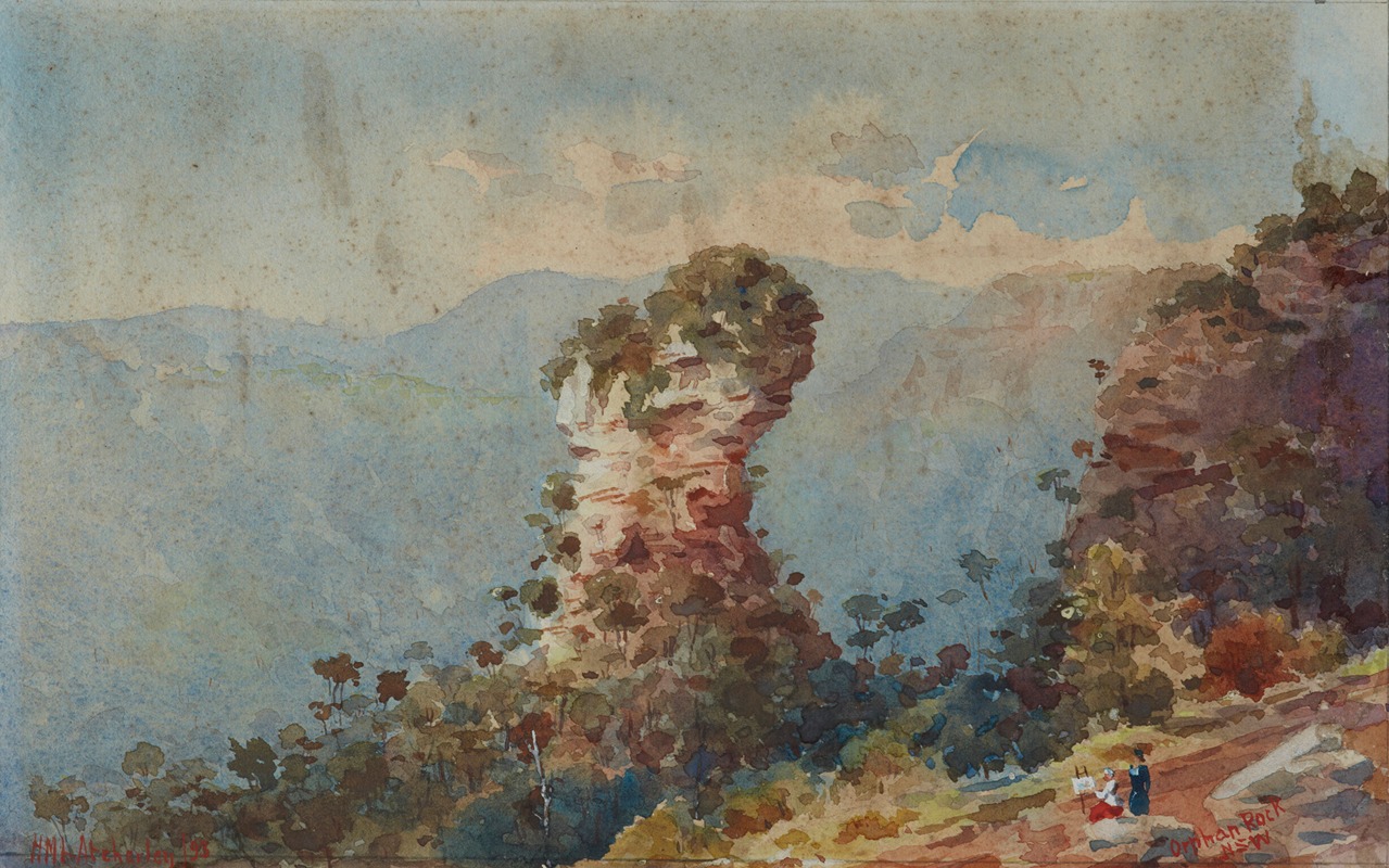 Henry Atcherley - Orphan Rock, Katoomba, Blue Mountains