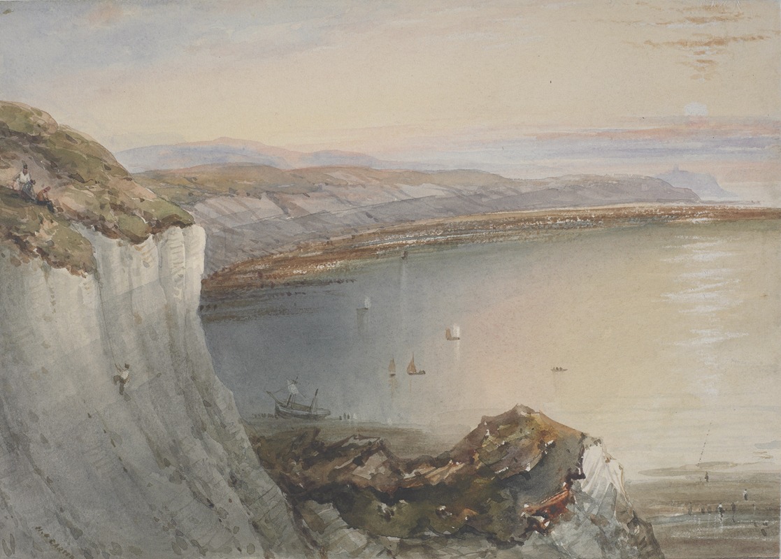 Henry Carter - Speeton Cliffs, Filey, Yorkshire