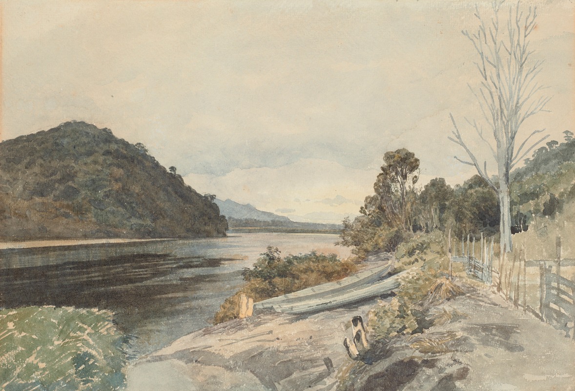 James Crowe Richmond - From the old pa, Greymouth