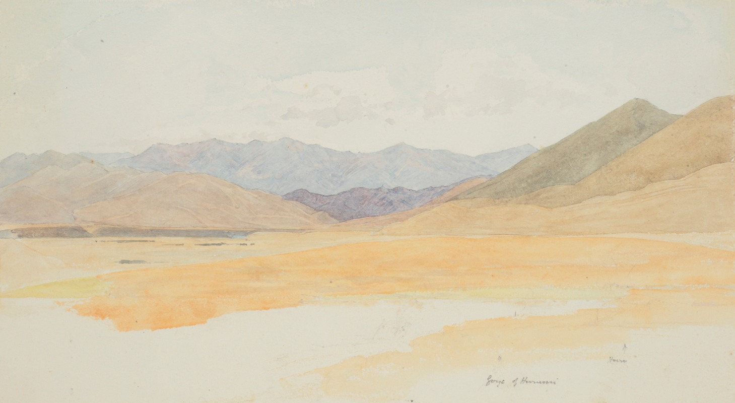 James Crowe Richmond - Gorge of Hurunui