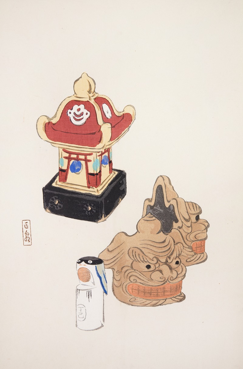 Kawasaki Kyosen - Kyosen’s Collected Illustrations of Japanese Toys Pl.038