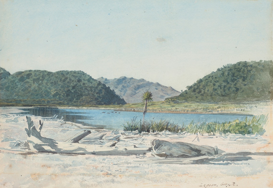 James Crowe Richmond - Lagoon, Grey River