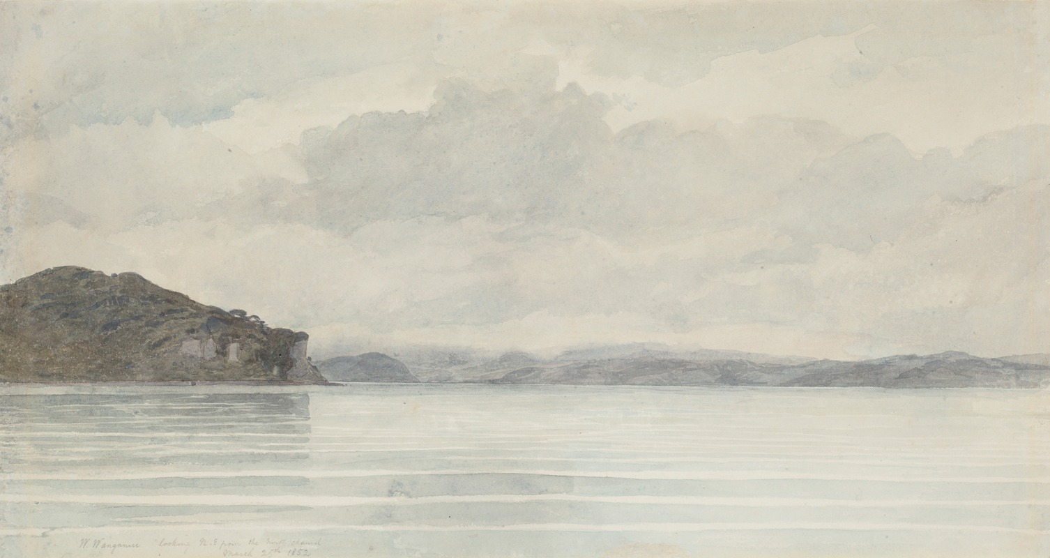 James Crowe Richmond - West Wanganui, looking N.E. from the North Channel