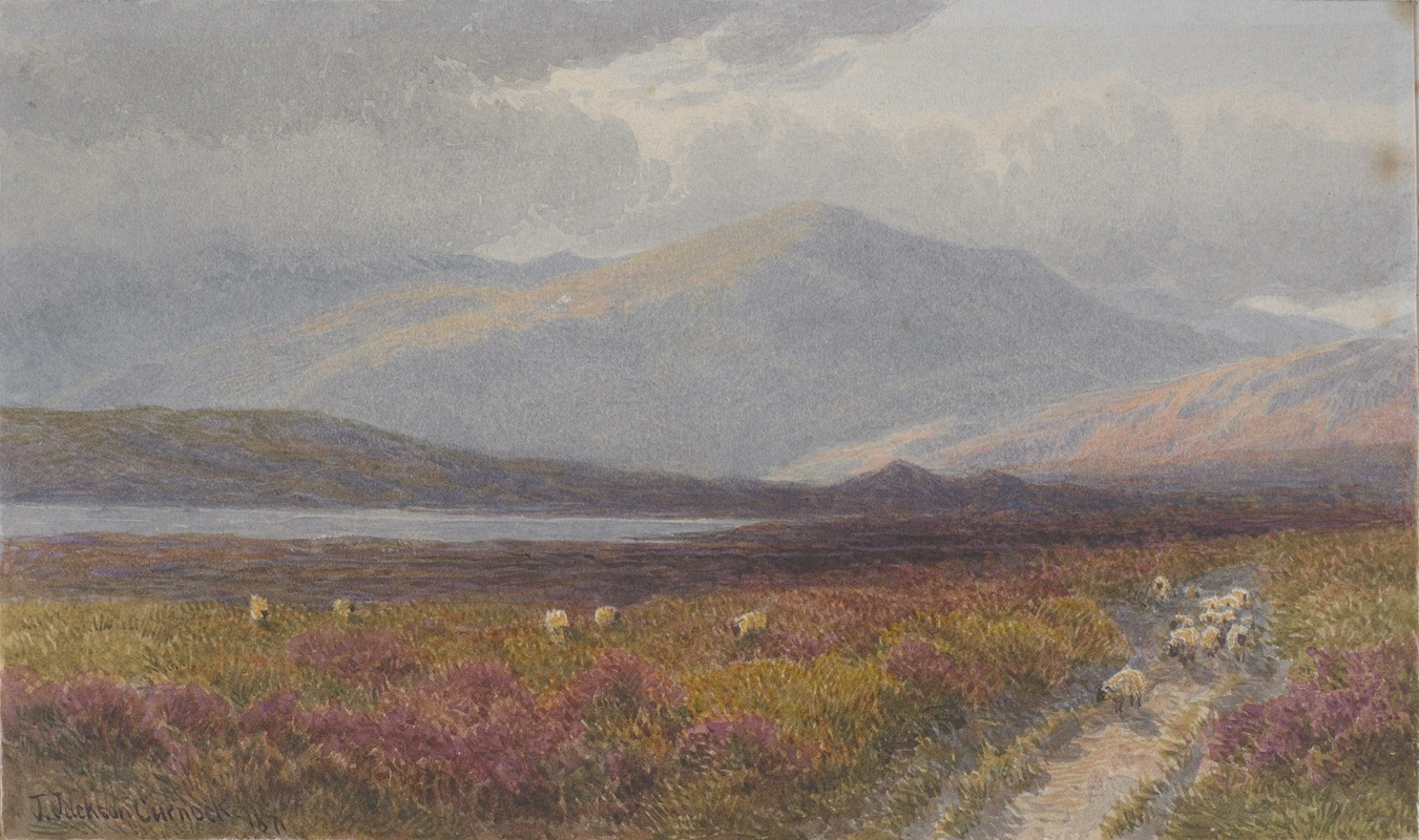 James Curnock - Moors at Pen-Craig, North Wales