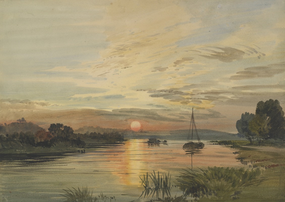 John Gendall - River scene