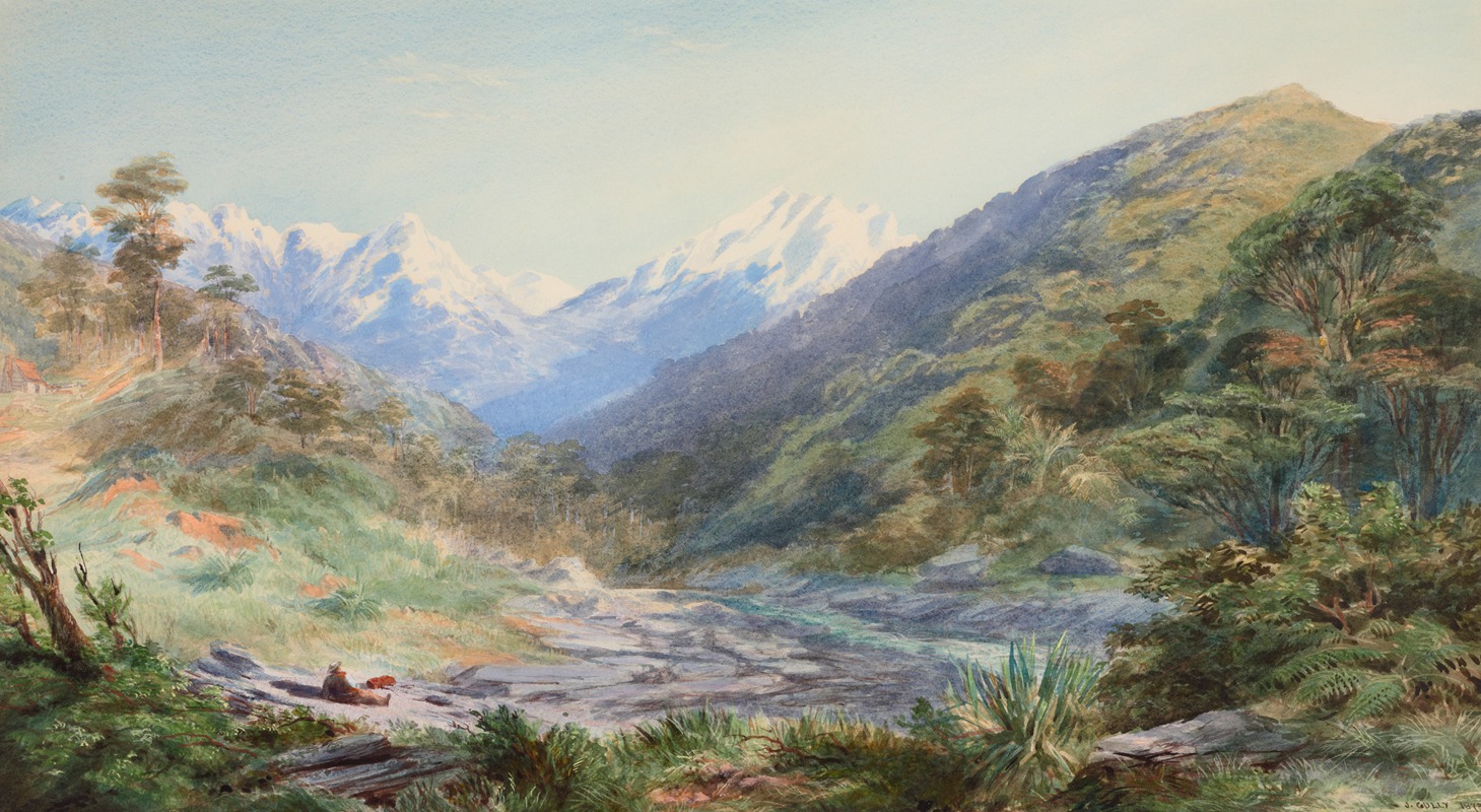 John Gully - Landscape, Southern Alps