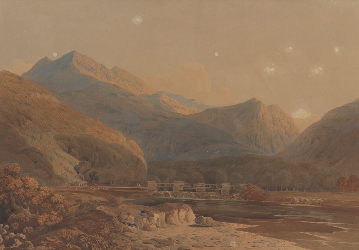 John Varley - Welsh mountains
